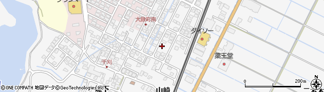 秋田県由利本荘市薬師堂谷地21周辺の地図