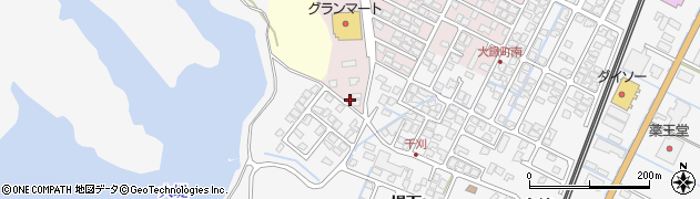 秋田県由利本荘市堤脇2周辺の地図