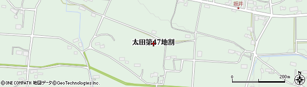 岩手県花巻市太田第４７地割周辺の地図