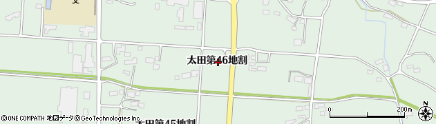 岩手県花巻市太田第４６地割周辺の地図