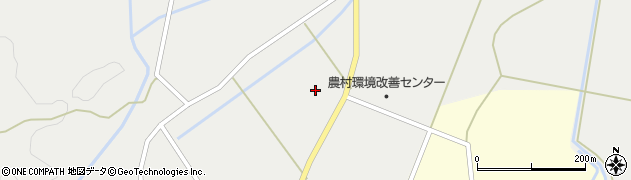 秋田県横手市大森町袴形（西神成）周辺の地図