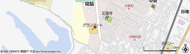 うさちゃんクリーニンググランマート本荘南店周辺の地図