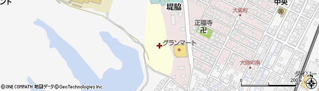 秋田県由利本荘市千刈周辺の地図