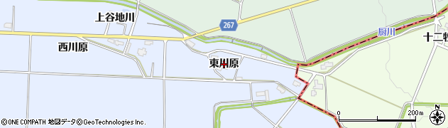 秋田県美郷町（仙北郡）飯詰（東川原）周辺の地図