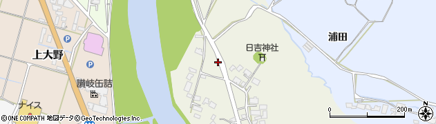 秋田県由利本荘市二十六木上鎌田野49周辺の地図