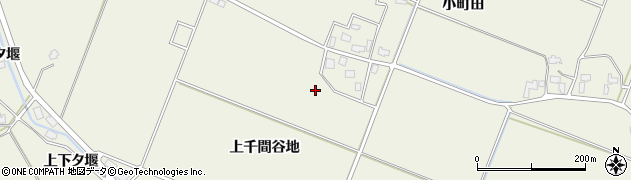秋田県美郷町（仙北郡）金沢西根（上千間谷地）周辺の地図