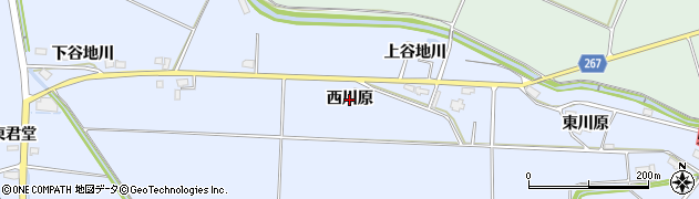 秋田県美郷町（仙北郡）飯詰（西川原）周辺の地図