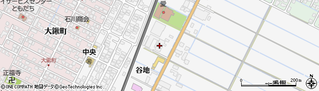 秋田県由利本荘市薬師堂谷地230周辺の地図