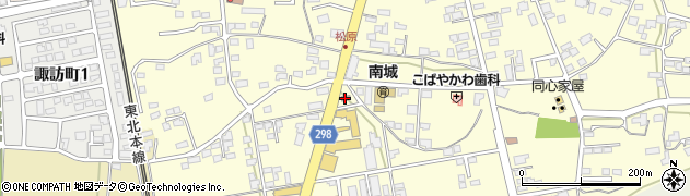 花巻警察署桜町駐在所周辺の地図