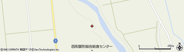 岩手県西和賀町（和賀郡）沢内（大野１４地割）周辺の地図