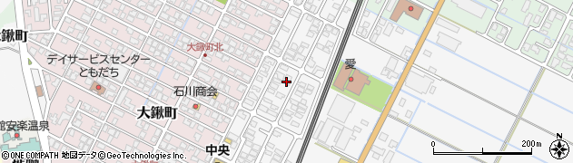 秋田県由利本荘市薬師堂谷地244周辺の地図