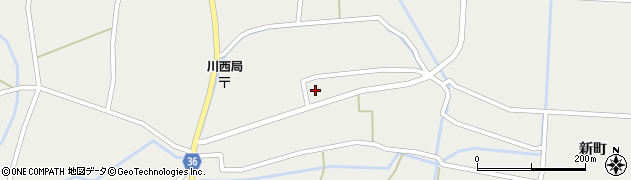 秋田県横手市大森町袴形（南越前林）周辺の地図