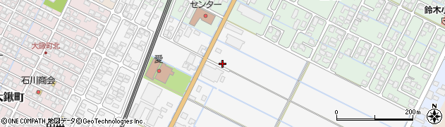 秋田県由利本荘市薬師堂谷地348周辺の地図