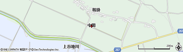 秋田県美郷町（仙北郡）飯詰（中関）周辺の地図