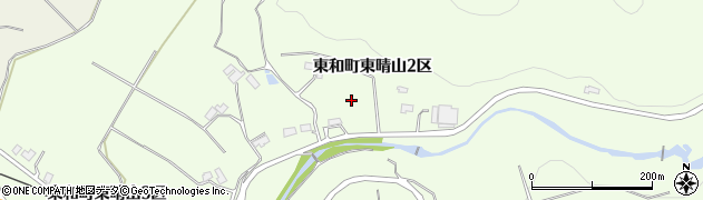 岩手県花巻市東和町東晴山（２区）周辺の地図