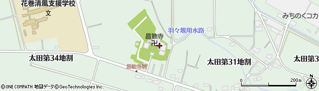 岩手県花巻市太田（第２７地割）周辺の地図