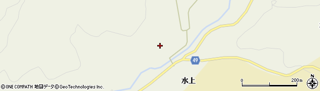秋田県由利本荘市北ノ股（弥陀ヶ沢）周辺の地図