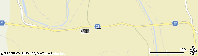 秋田県由利本荘市羽広小滝沢37周辺の地図