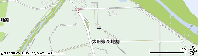 岩手県花巻市太田（第２８地割）周辺の地図