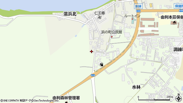〒015-0878 秋田県由利本荘市観音森の地図