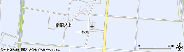 秋田県大仙市角間川町中木内244周辺の地図