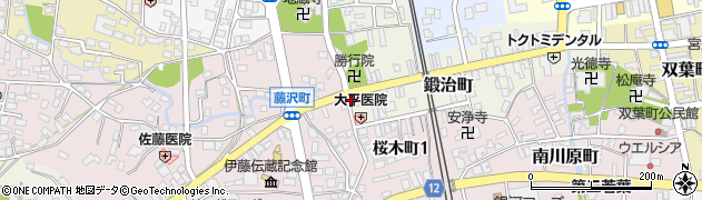 電鉄タクシー周辺の地図