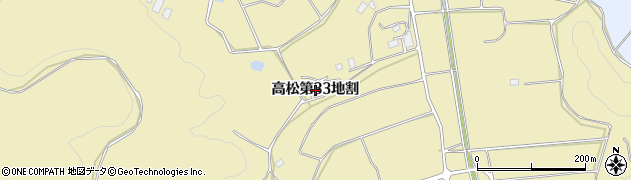 岩手県花巻市高松（第３３地割）周辺の地図