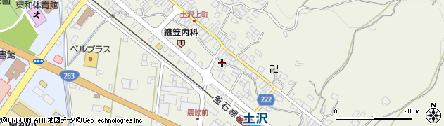 岩手県花巻市東和町土沢８区254周辺の地図