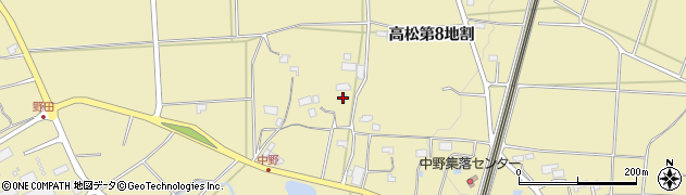 岩手県花巻市高松第８地割154周辺の地図