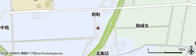 秋田県仙北郡美郷町飯詰轌町40周辺の地図