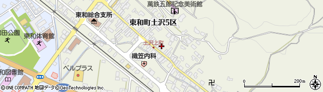 岩手銀行土沢支店 ＡＴＭ周辺の地図