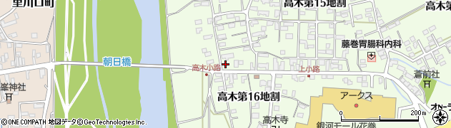 有限会社高木タクシー周辺の地図