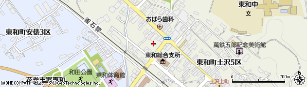 岩手県花巻市東和町土沢８区29周辺の地図