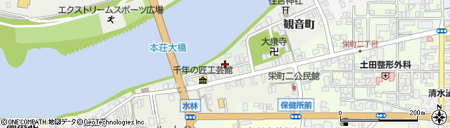 秋田県由利本荘市片町8周辺の地図