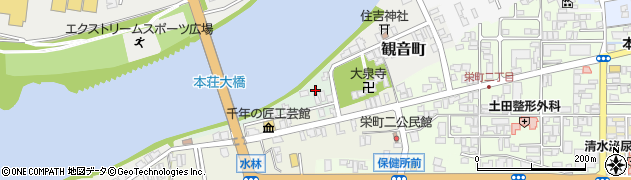 秋田県由利本荘市片町5周辺の地図
