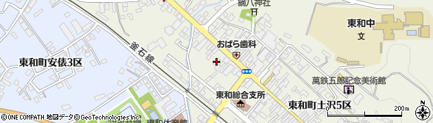 岩手県花巻市東和町土沢８区12周辺の地図