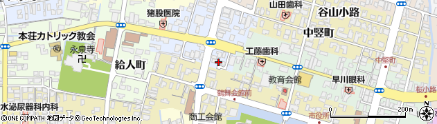 秋田県由利本荘市大門85周辺の地図
