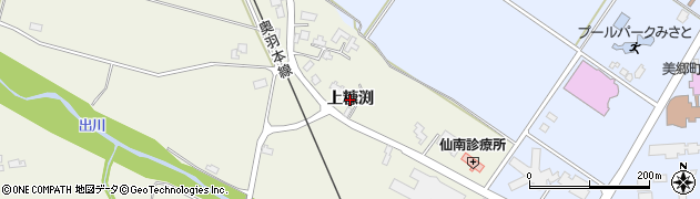 秋田県美郷町（仙北郡）金沢西根（上糠渕）周辺の地図