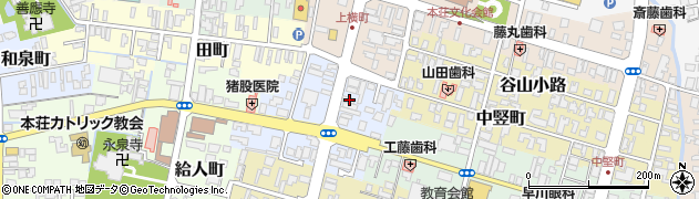 秋田県由利本荘市大門63周辺の地図
