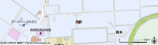 秋田県仙北郡美郷町飯詰沓形周辺の地図