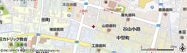 秋田県由利本荘市本荘138周辺の地図