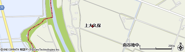 秋田県美郷町（仙北郡）金沢西根（上大久保）周辺の地図