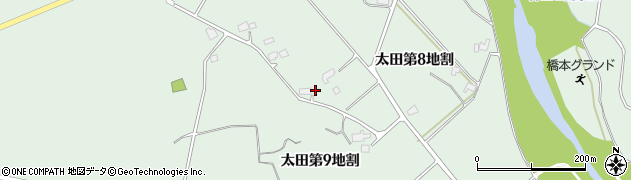 岩手県花巻市太田第９地割周辺の地図