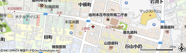 秋田県由利本荘市本荘97周辺の地図