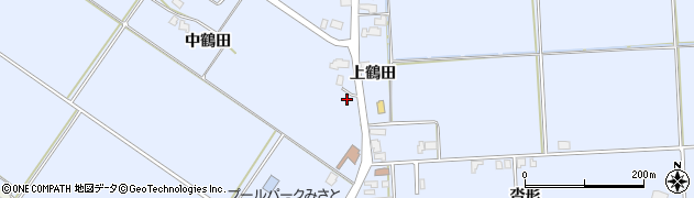 秋田県仙北郡美郷町飯詰中鶴田27周辺の地図