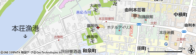 西の宮神社周辺の地図