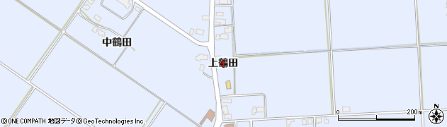 秋田県美郷町（仙北郡）飯詰（上鶴田）周辺の地図