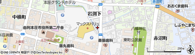 清吉そばや 岩渕支店周辺の地図