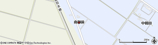 秋田県美郷町（仙北郡）飯詰（南御前）周辺の地図