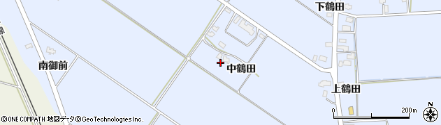 秋田県仙北郡美郷町飯詰中鶴田42周辺の地図